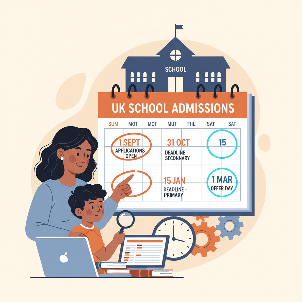 School Admissions Timeline UK: Complete Guide for Parents